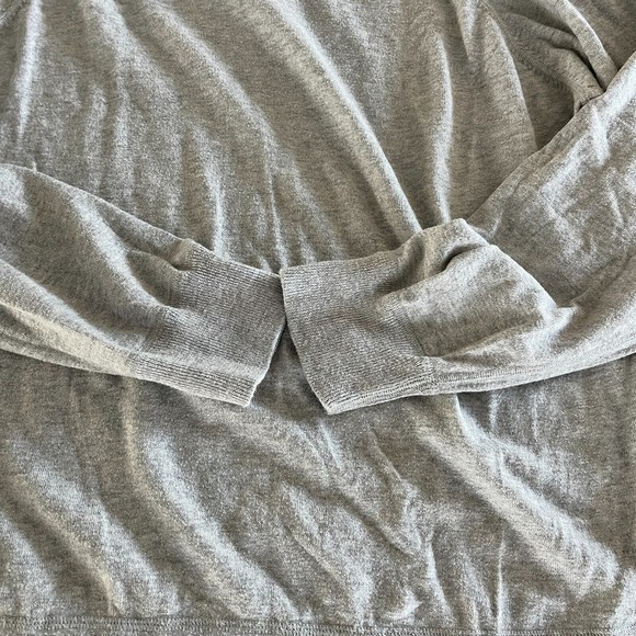 Save Khaki Mens Gray Pullover Crew neck Lightweight Sweater Size XL - Picture 5 of 9